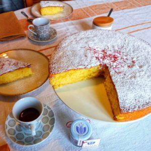 torta allo zafferano